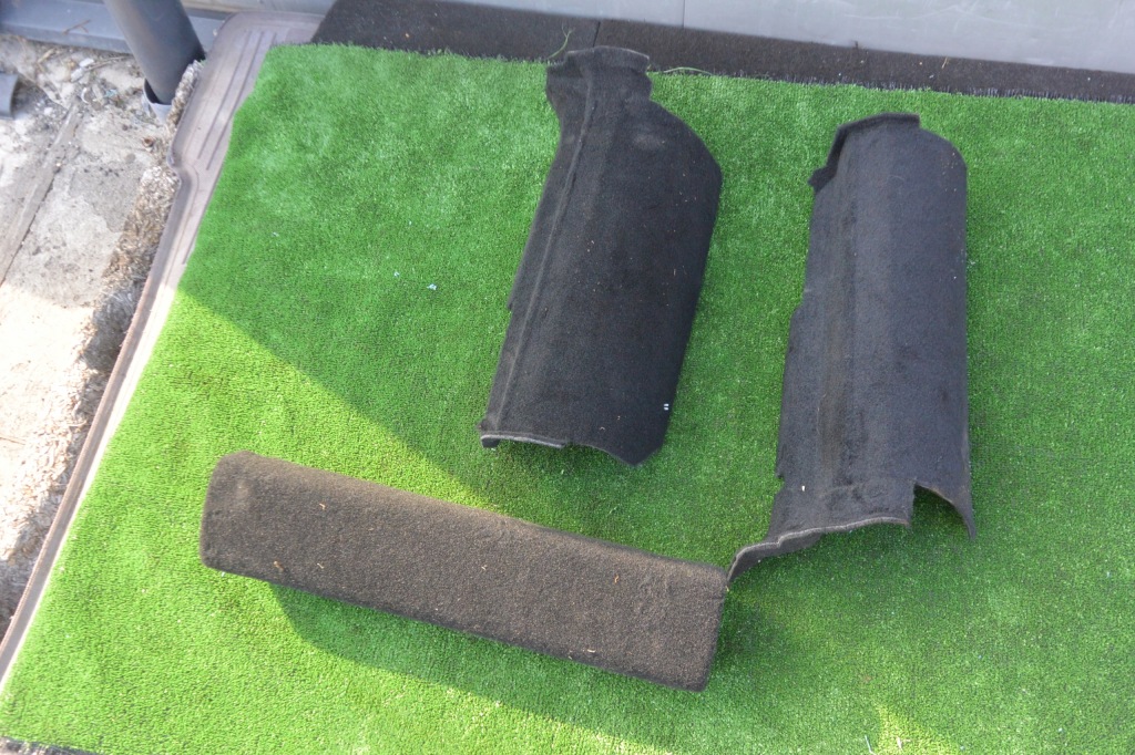 Купить Защита заглушка багажника комплект  tesla model s 12-16