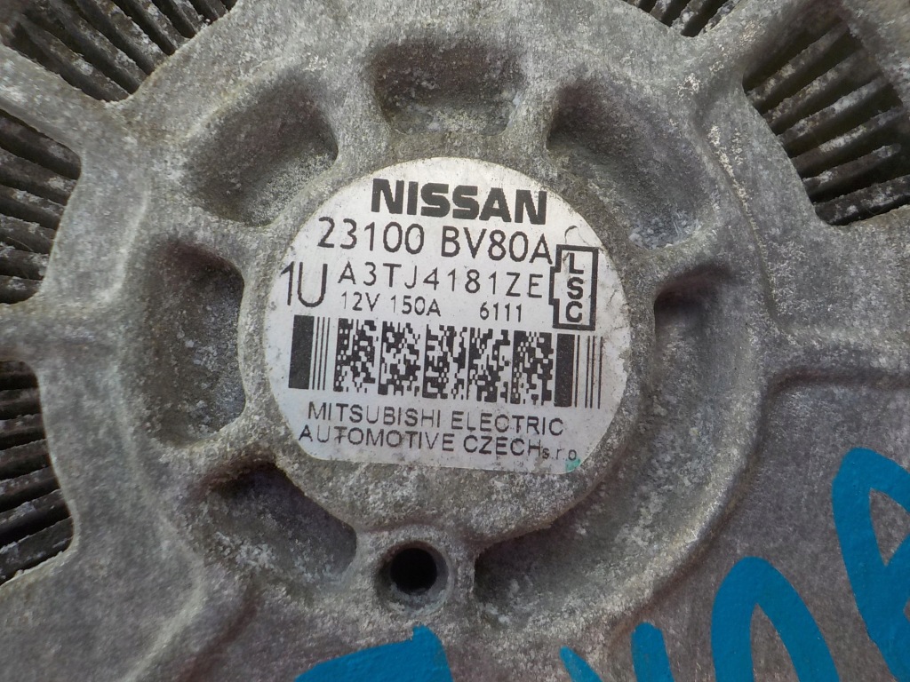 Nissan qashqai j11 juke 1.2 dig-t 116km hra2ddt генератор 23100-bv80a Недорого