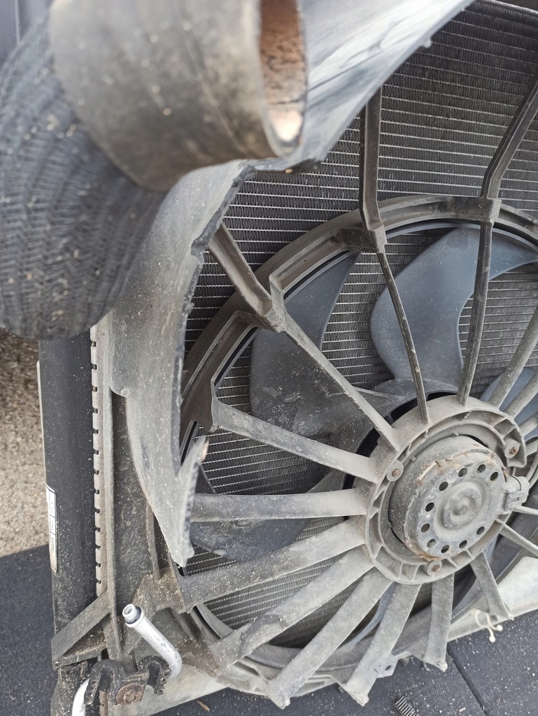 фото №6, Комплект радіатор вентилятор jeep cherokee liberty kk 3.7 v6 бензин 08-12