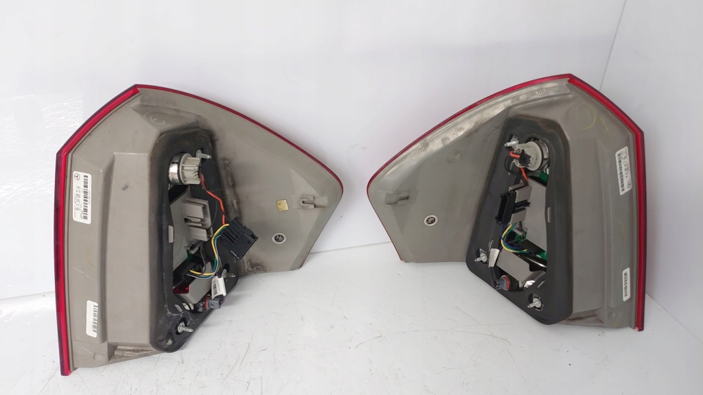 фото №9, Mercedes gl x164 lift лампа лампы задняя правая + левая комплект led europa