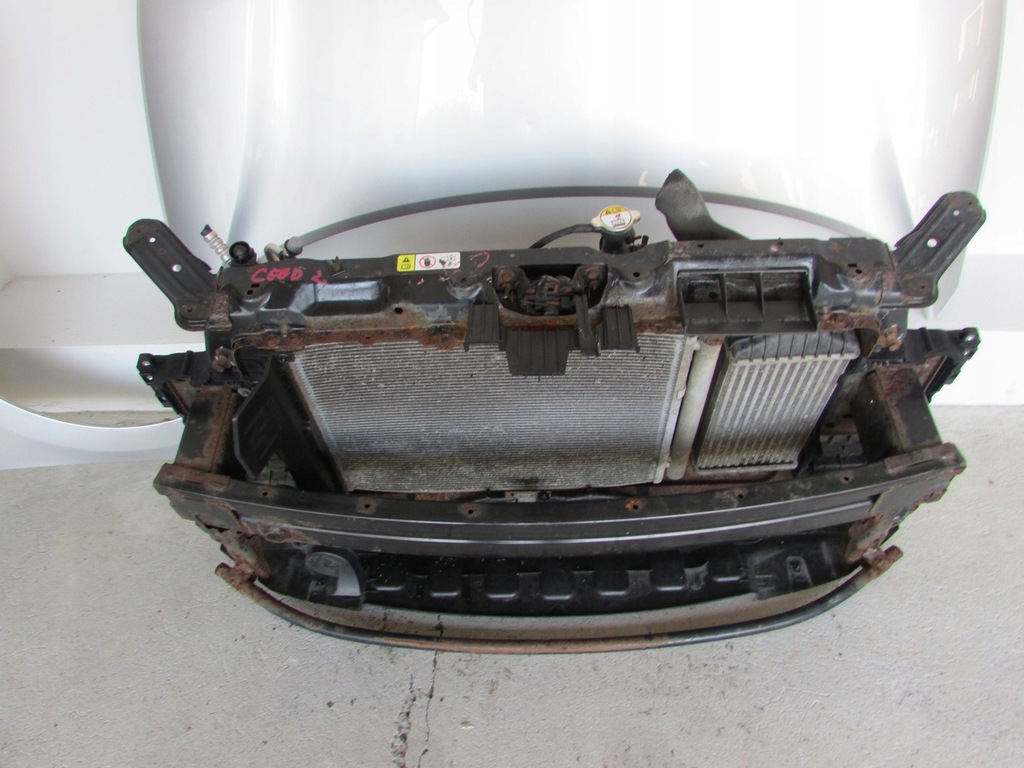 фото №10, Бампер передний перед капот pas крыло kia ceed ii