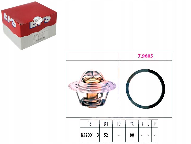 фото №1, Eps 1.880.312 термостат, жидкость охлаждающий