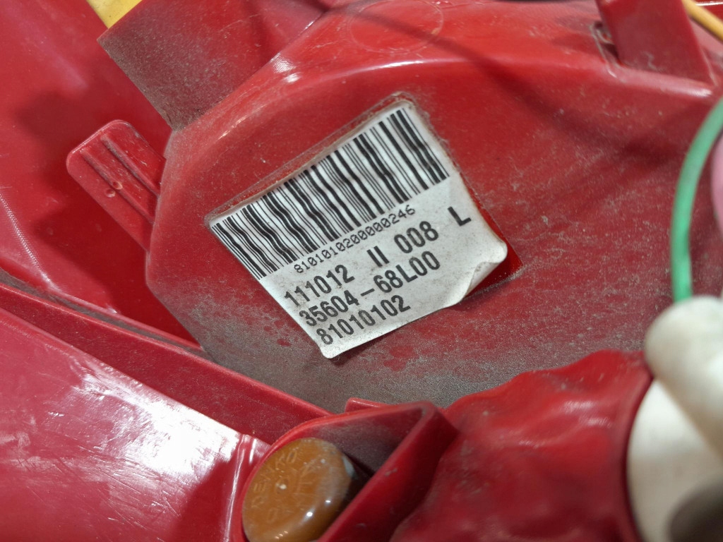 фото №6, Suzuki swift iv mk7 лампа задняя задняя левая 35604-68l00