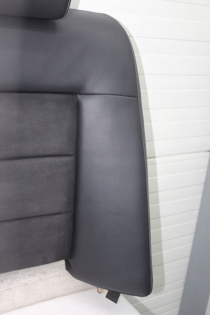 фото №7, Mercedes e w212 sedan lift amg заднее сиденье задняя czarna кожа alcantara белый nić