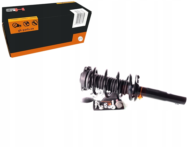 фото №12, Колонка амортизаторна стійка амортизатор+ пружина 2szt. перед + набір необхідних речей kolizja #21