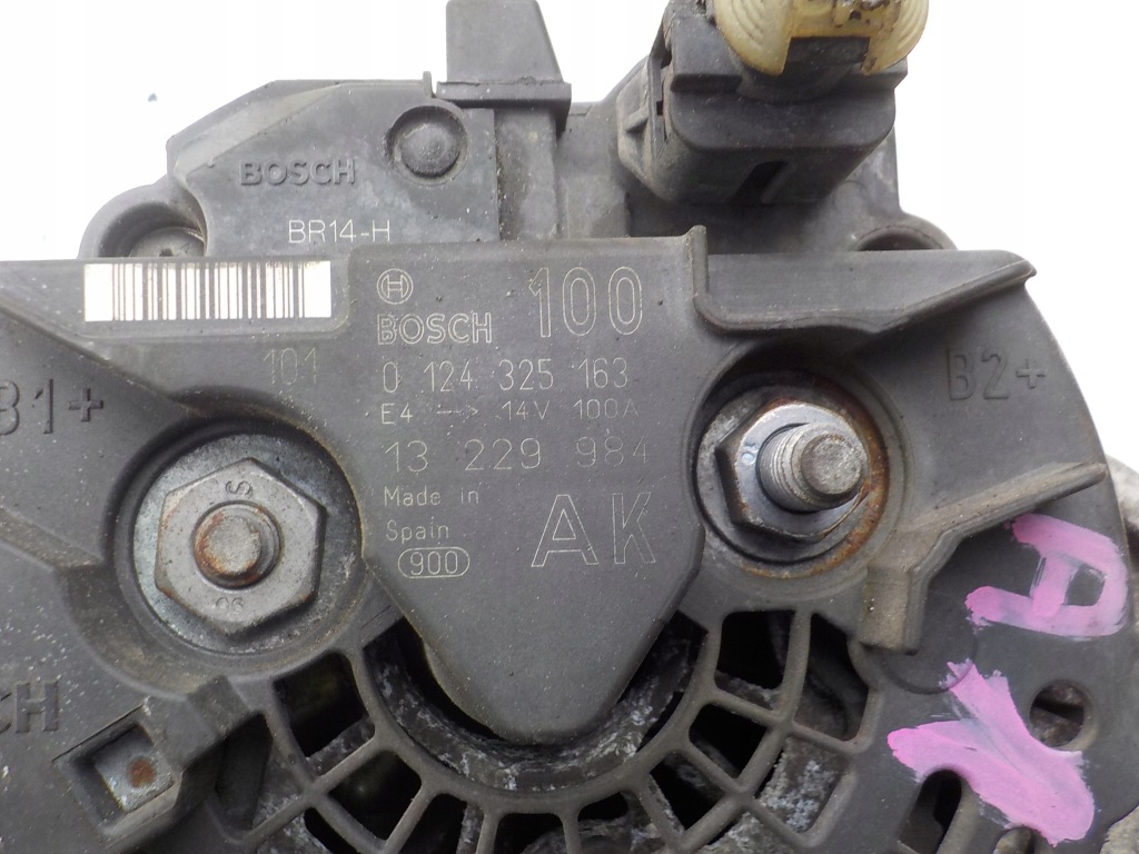 Opel astra h zafira b 1.6 1.8 16v z16xer z18xer генератор 13229984 Недорого