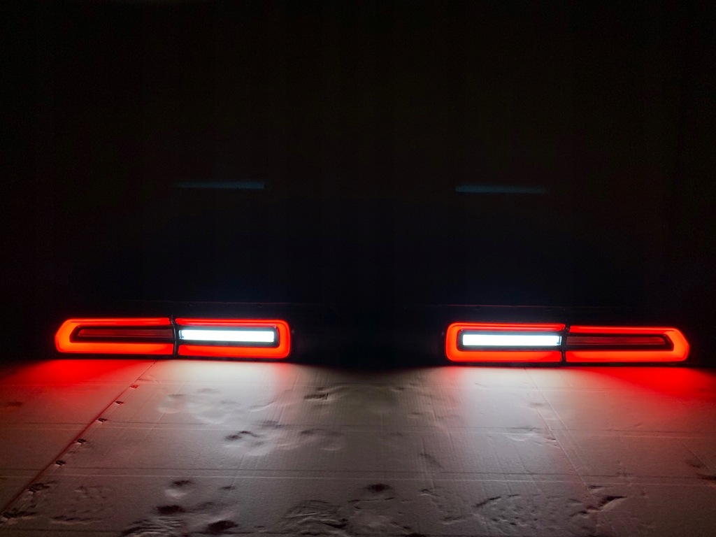 фото №8, Dodge challenger 2007-14 лампы led задняя swap переделка na 2015-21 жёлтый поворот