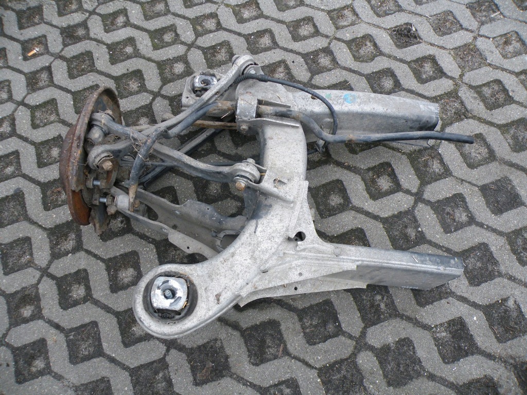 фото №5, Mercedes w220 ступиця поворотний кулак ліва задня важіль задній лівий підвіска задня