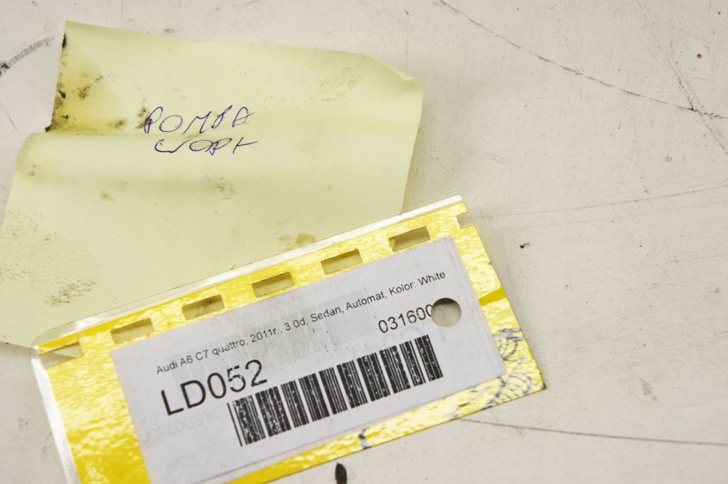 фото №5, Ld052 audi a6 c7 3.0tdi насос wody