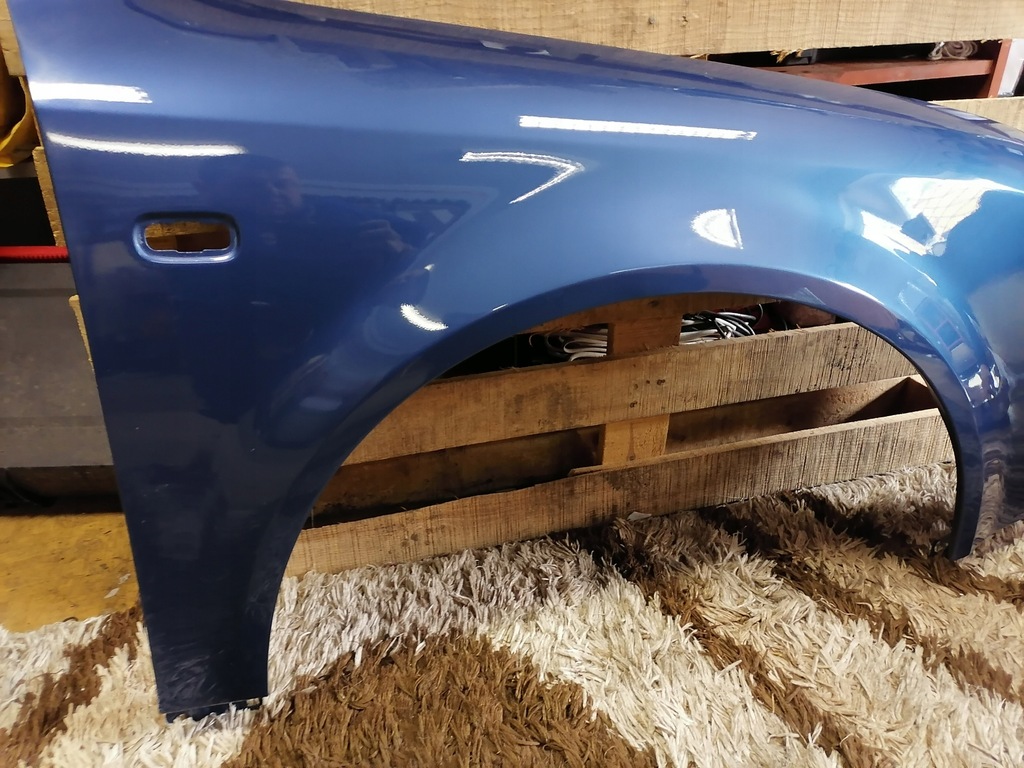 фото №7, Крыло правый audi a4 b6 lz5w оцинковка