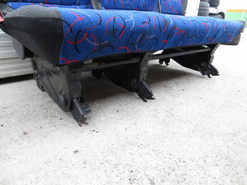 фото №6, Trafic ii vivaro сиденья заднее сиденье 06-