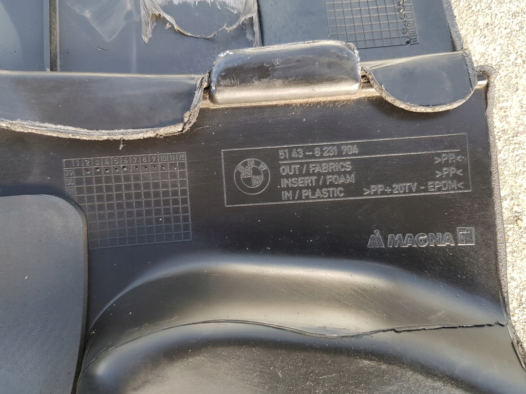 фото №7, Обшивка правий задня 8 231 904 bmw e46 carbio przedlift