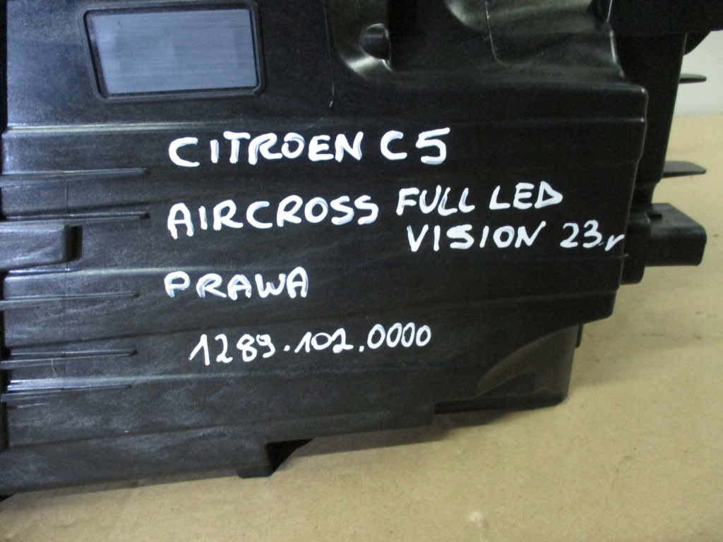 Фонари перед правый  левая citroen c5 aircross full vision led 23r 9845355980 Оригинал