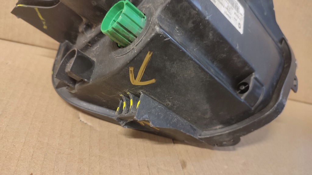 фото №7, Fiat 500 противотуманная фара левый перед 52034211