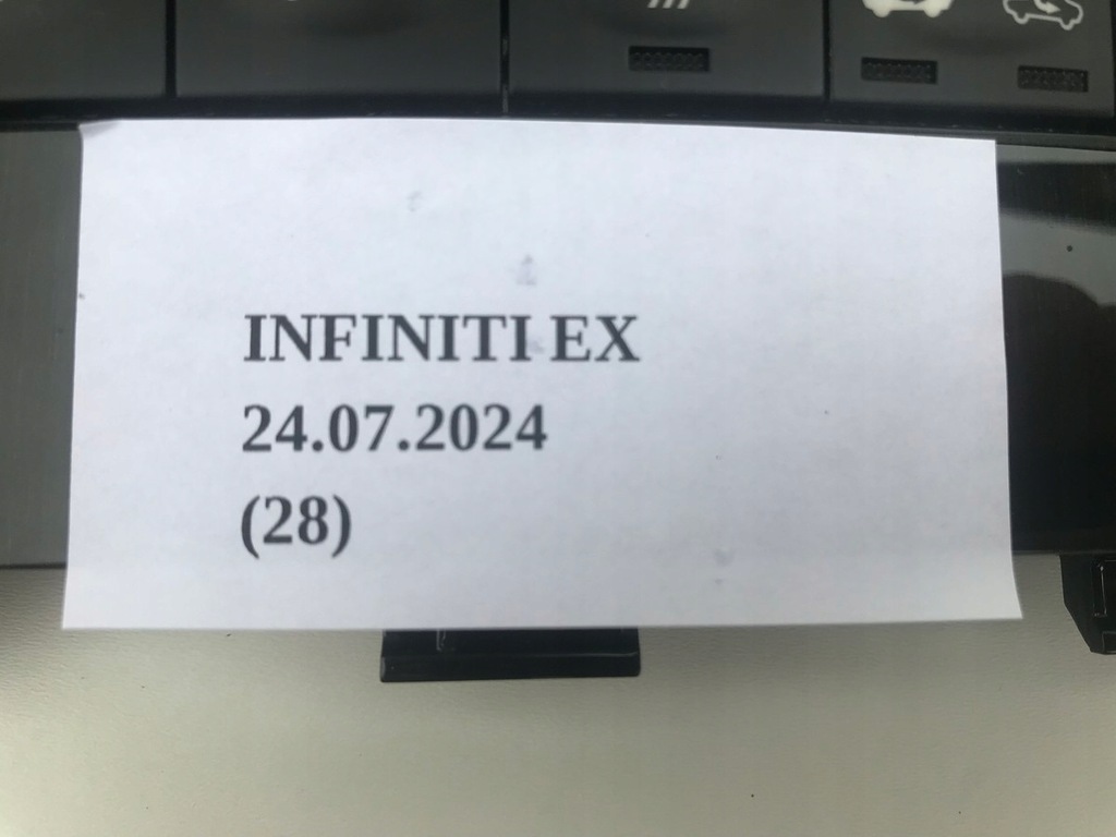 фото №7, Панель кондиционера проигрыватель cd infiniti ex30d ex35 ex37 qx50 682621bc0b