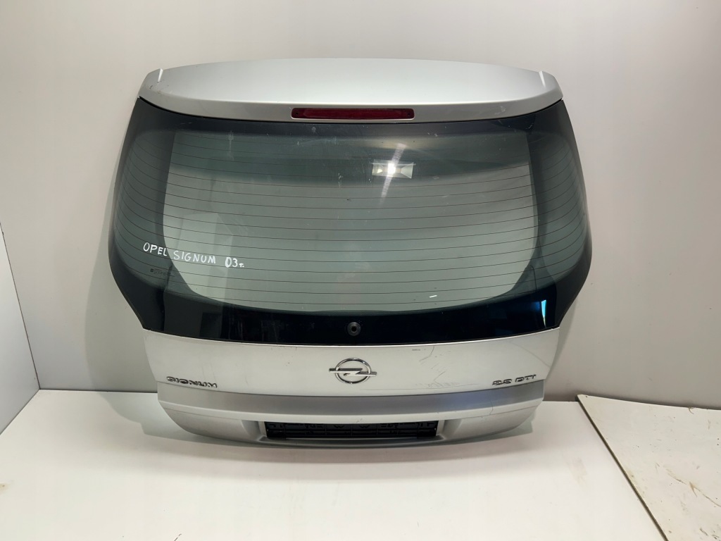 фото №1, Кришка багажника задня скло задня opel signum срібляста z157