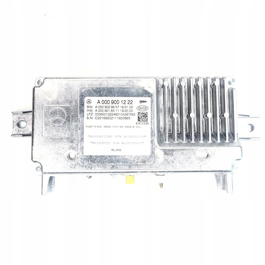 фото №1, Блок керування камери mercedes a0009001222