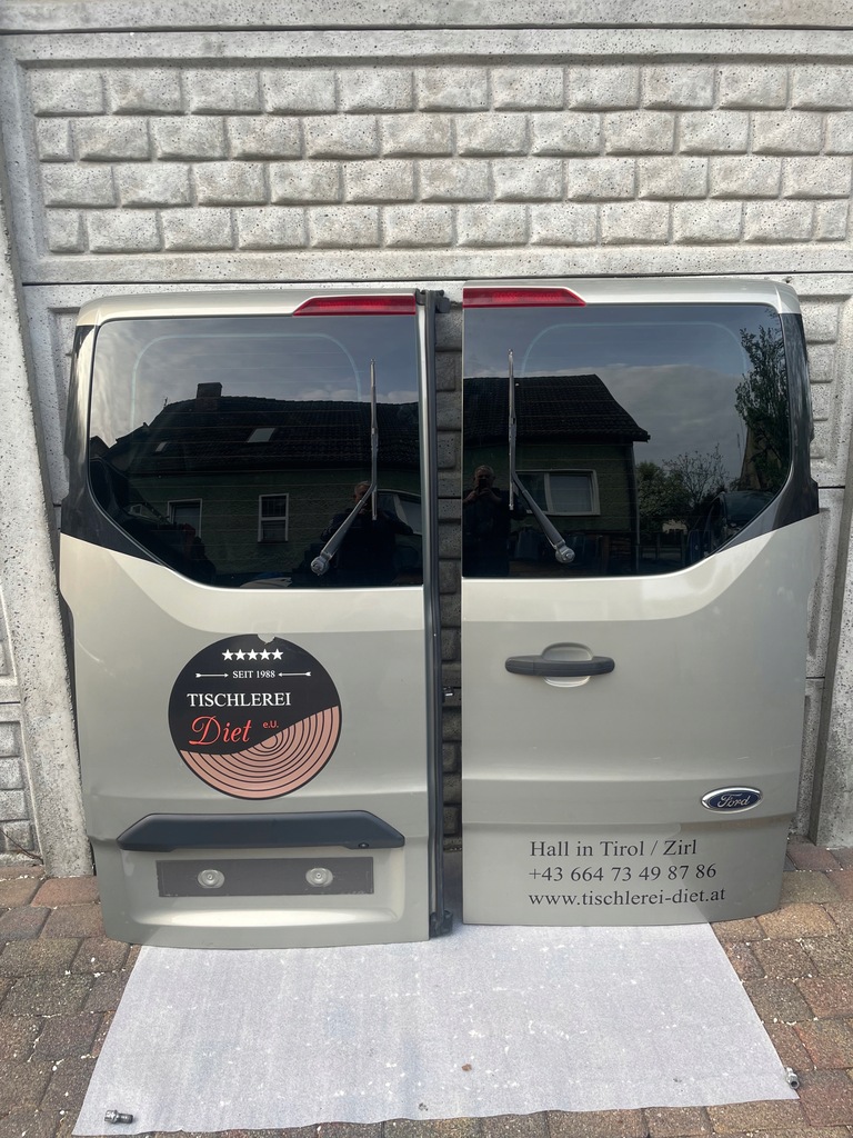 фото №1, Ford transit custom mk8 двері ліва задня повний демонтаж