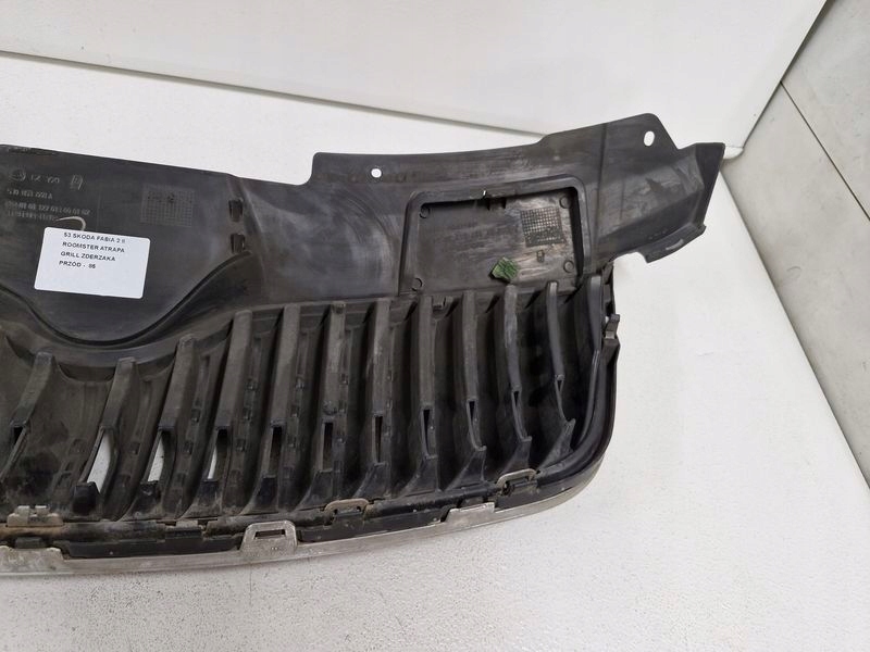 фото №9, Skoda fabia ii roomster решётка радиатора радиатора решётка радиатора хром 5j0853668a