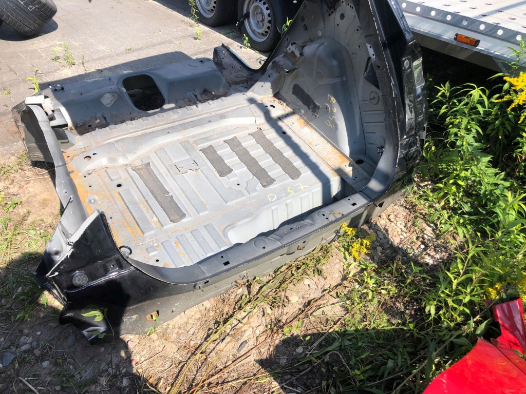 фото №1, Citroen ds7 17- піддон pas задній 1.6 гібрид plug in