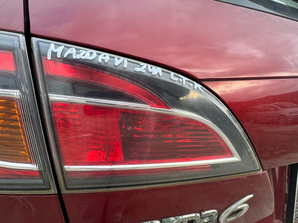 фото №6, Mazda 6 gh лампа лівий задня ліва задня з кришки w кришка kombi