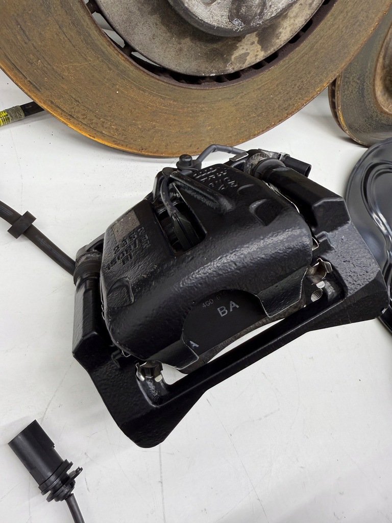 фото №11, Audi s6 c7 супорт супорти + гальмівні диски захист гальмівні комплект swap a6 s7 rs6