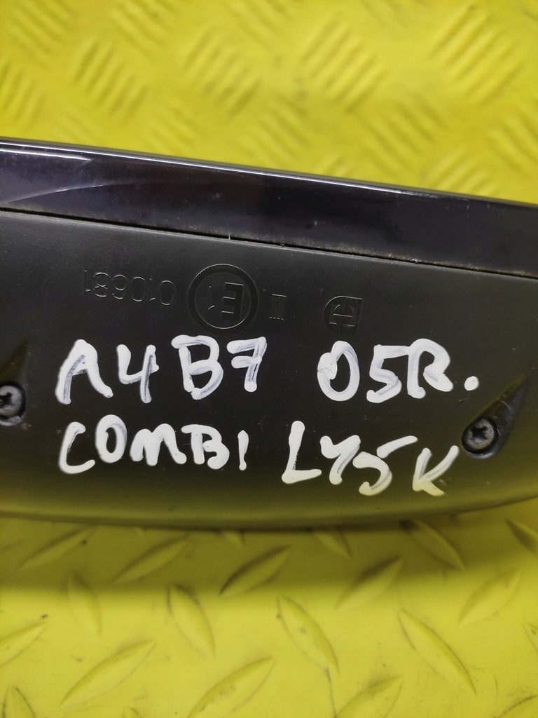 фото №9, Audi a4 b7 зеркало наружное правое 5 pin ly5k