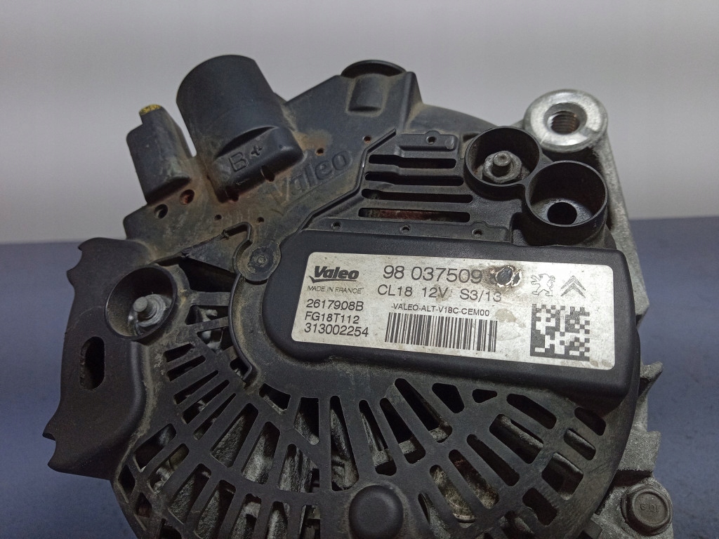 Peugeot 508 1 2.0 hdi 140km генератор 980375098 Недорого