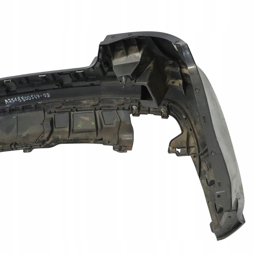 фото №11, Mercedes v251 бампер задній obsidian black чорний металік - 197