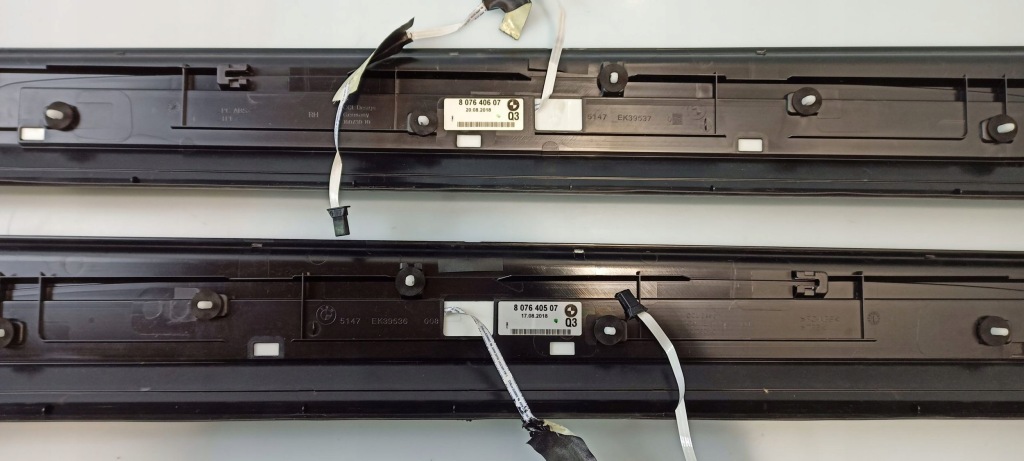 Заглушка передня накладки порога bmw 8 g15 51478076405 Оригінал