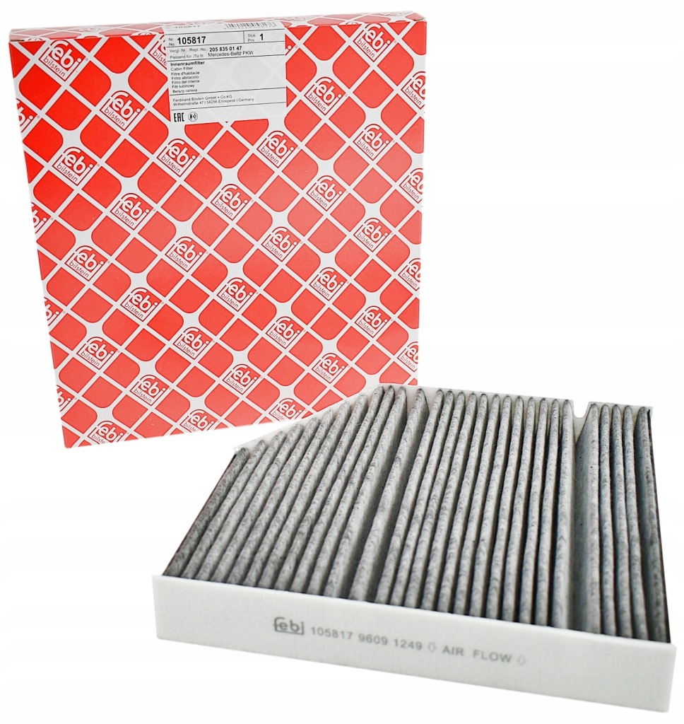 Купить Febi фильтр салонный угольный mercedes gle gls
