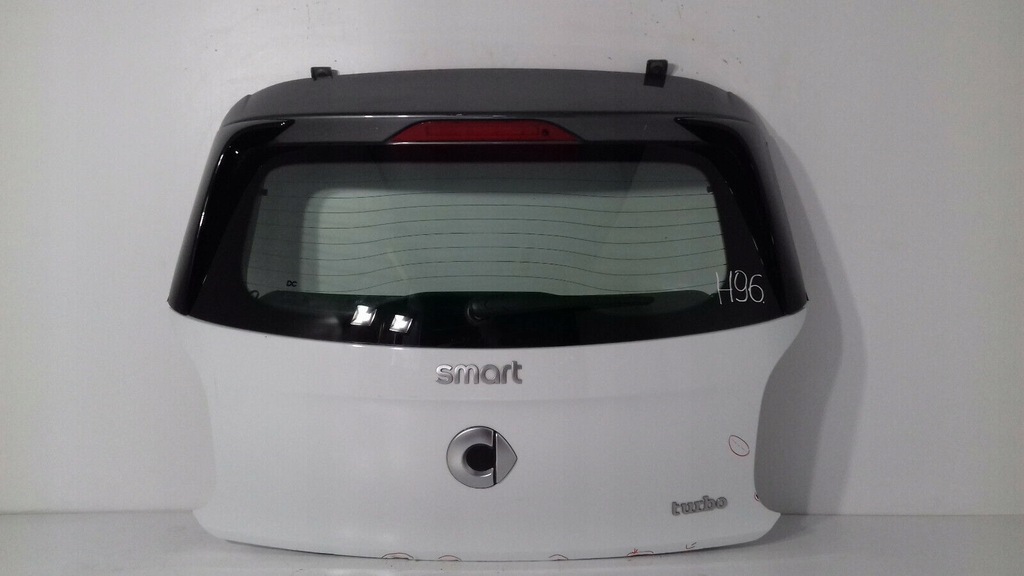 фото №5, Mercedes smart ii forfour крышка багажника задняя задняя белый