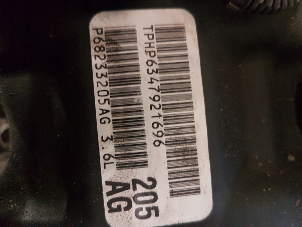 фото №9, Grand cherokee wk2 durango 19-22 двигатель 3.6 v6 usa 68233205ag