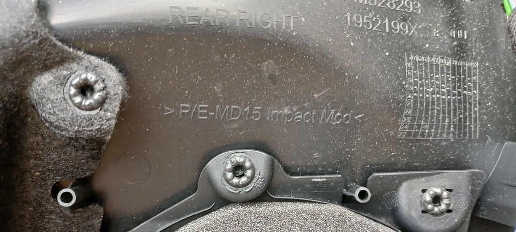 фото №8, Tapicaerka обшивка задній правий citroen ds7 1952199x