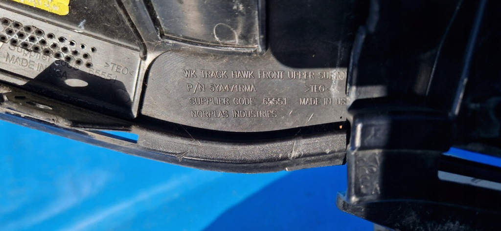 фото №9, Решітка радіатора радіатора решітка радіатора grand cherokee trackhawk