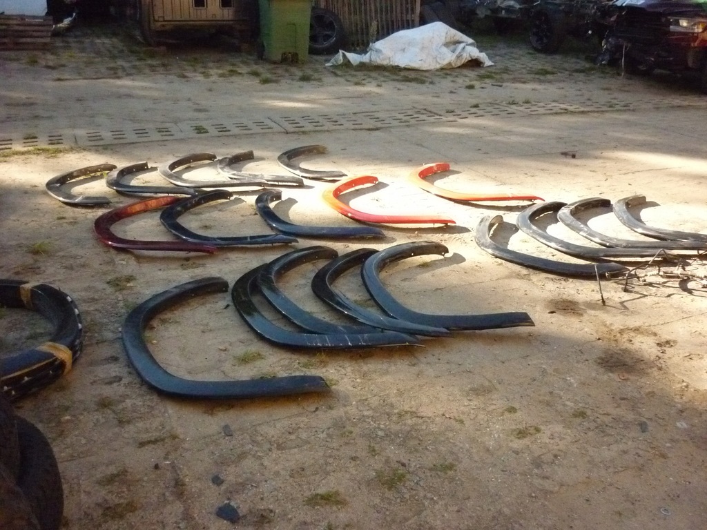 фото №6, Dodge ram 1500 19-24 молдинг накладка крыла v gen левая правая задняя перед