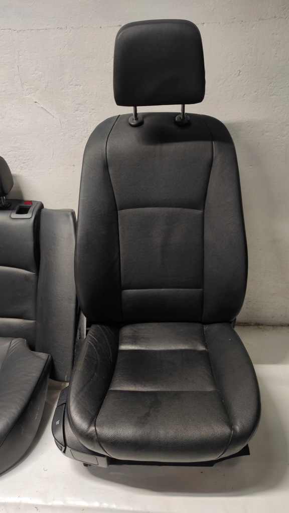 фото №10, Сиденье сиденья заднее сиденье комплект bmw f11 кожа чёрные