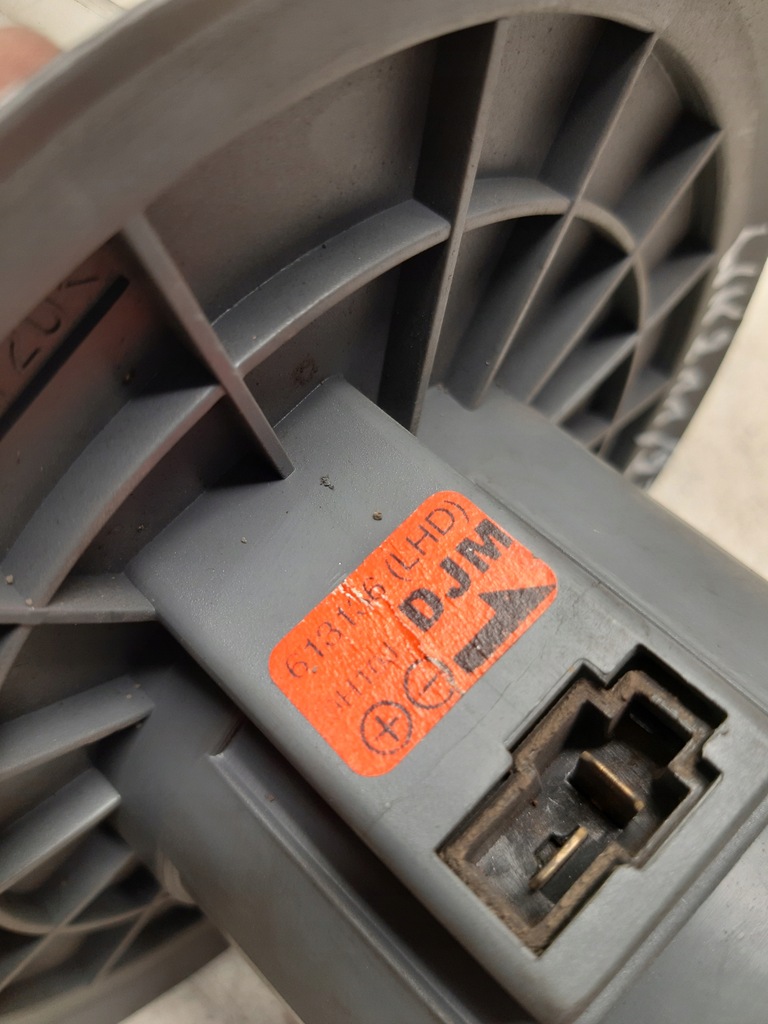 фото №7, Вентилятор обдув воздуходувка daewoo matiz 613136djm