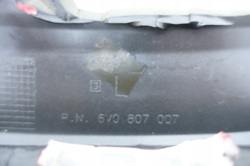 фото №8, Накладка-спойлер спойлер бампера левый перед skoda fabia iii