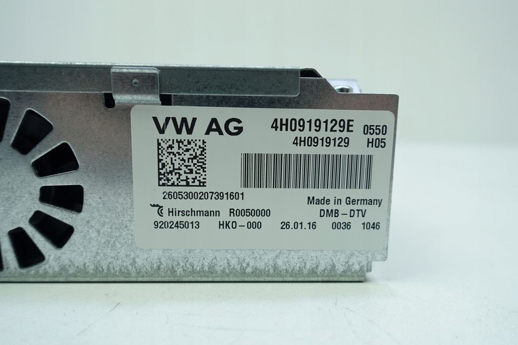 фото №5, Блок управления тюнер телевизионный audi a5 8t lift