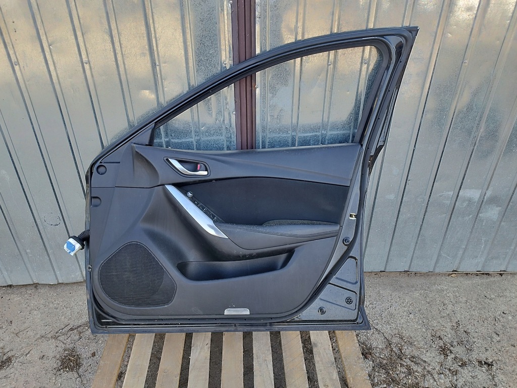 фото №10, Двері lprawe правий перед mazda 6 iii gj 2012-2014 чорні 41w оригінал