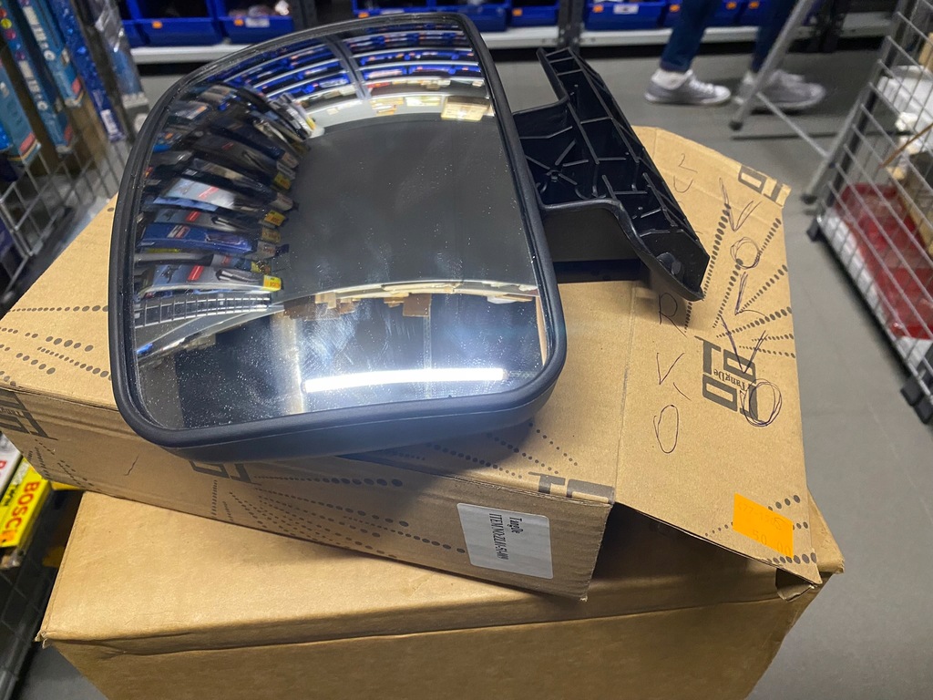 фото №2, Дзеркало volvo fl fe 06- рампове керування. ручний