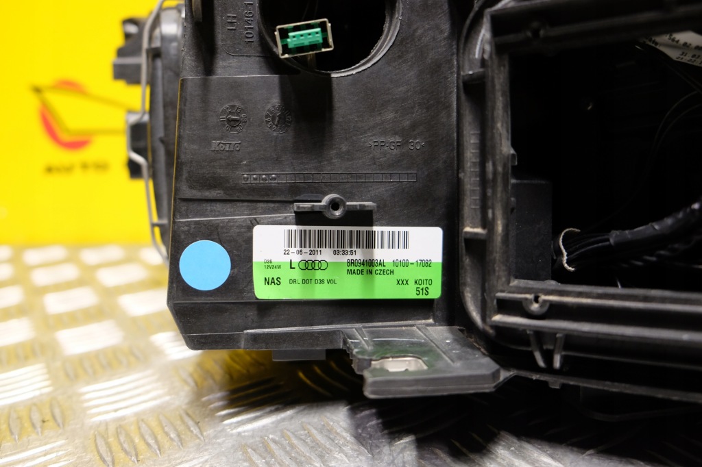 фото №10, Audi q5 8r 2008-2012 фара лампа перед ксенон поворотний лівий usa