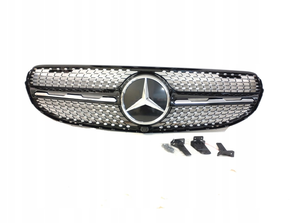 фото №1, Решётка радиатора решётка радиатора решётка mercedes glc x253 2019- black