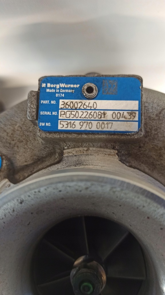 фото №9, Volvo xc70 турбіна турбонагнітач 2.4 36002640