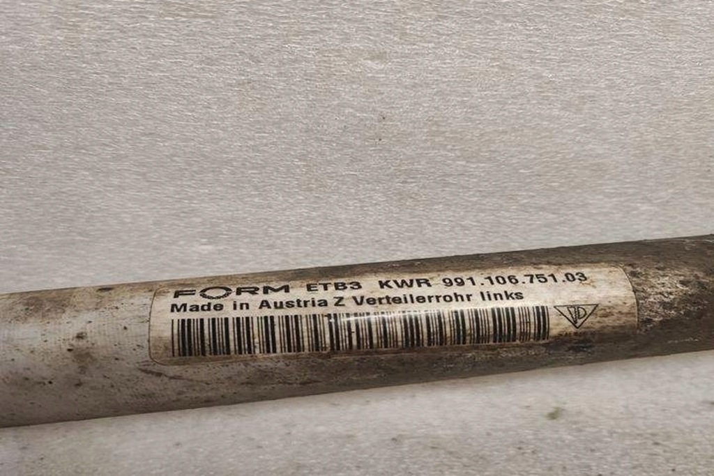 фото №7, Труба охолодження porsche 911 991 99110675103 3.4l бензиновий 257kw 2015