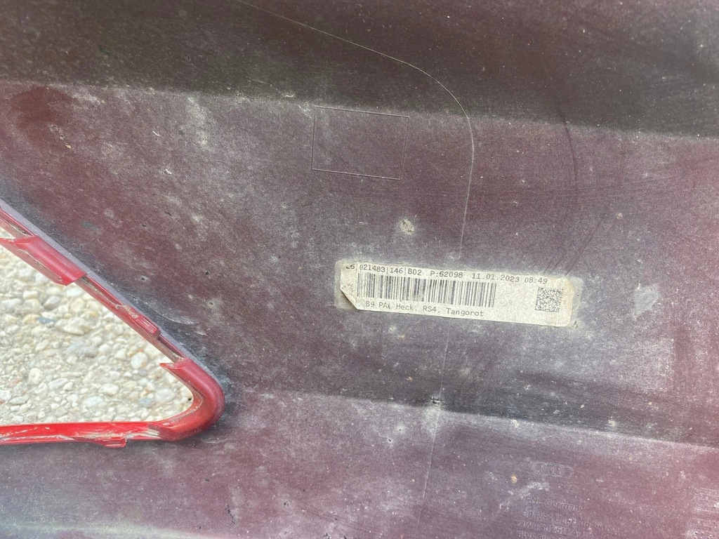 фото №8, Бампер задняя задний audi a4 b9 lift rs4 8w 8w0807511aj