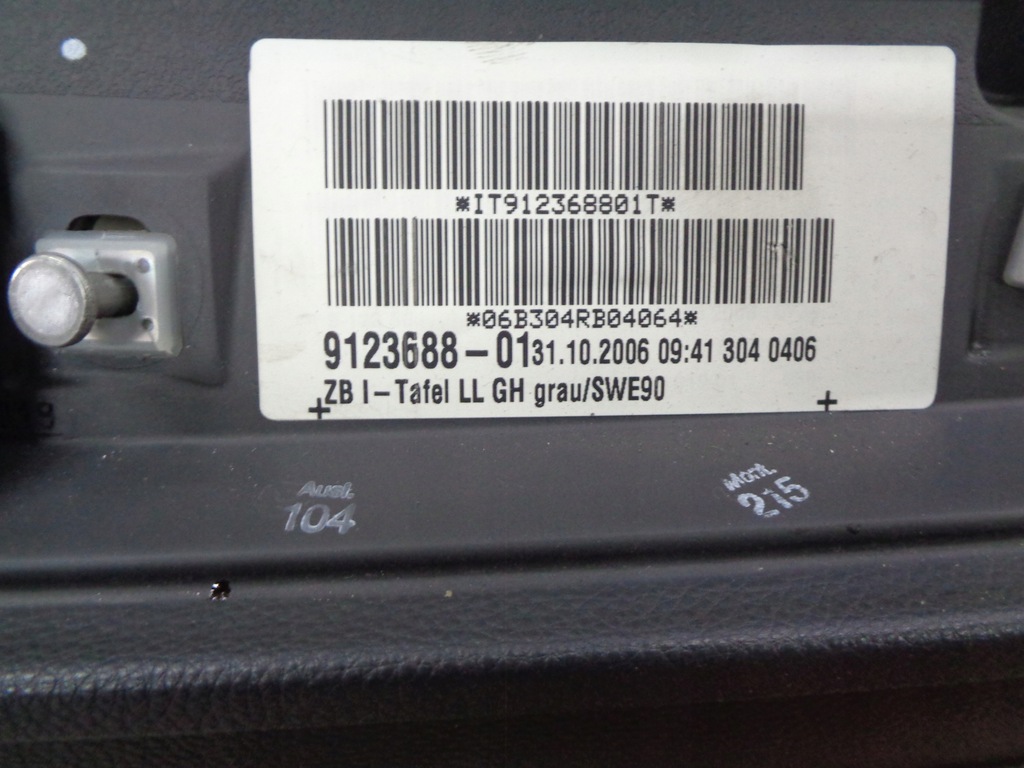 фото №7, Bmw e60 e61 приборная панель приборная приборная панель eu 9123688