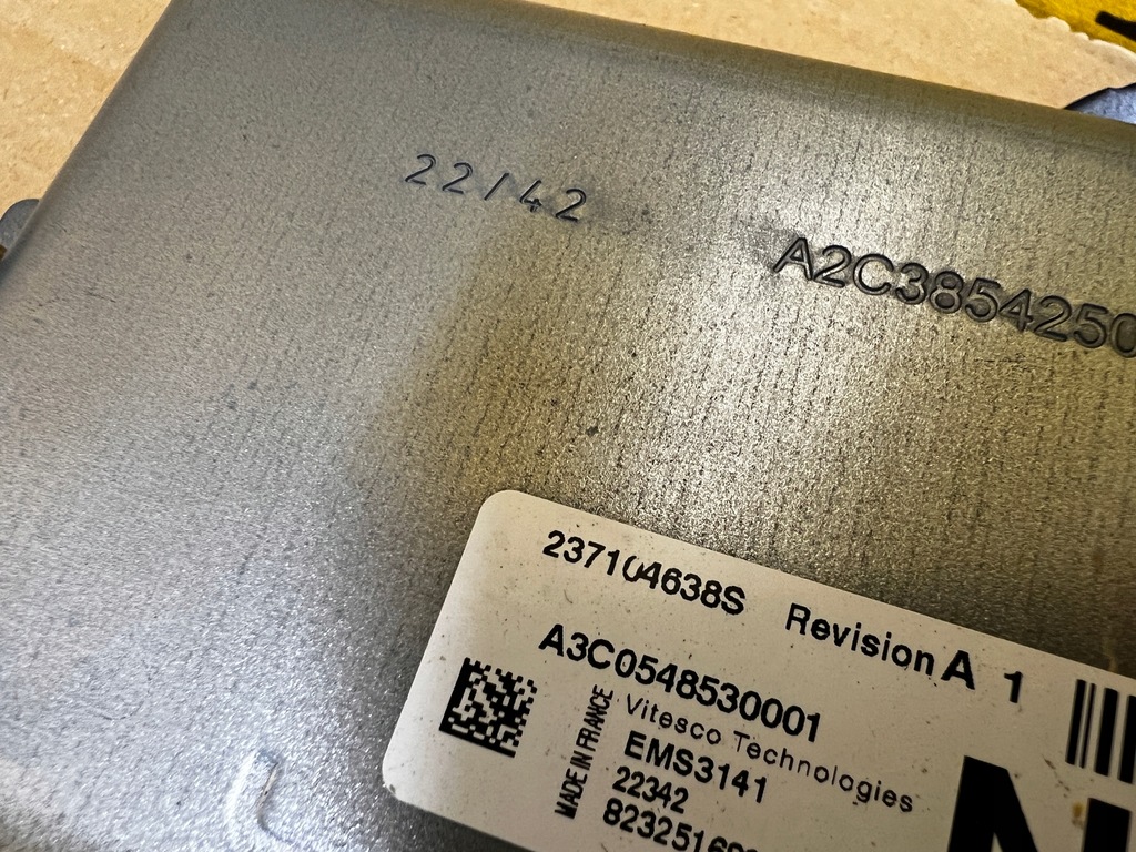 фото №13, Набір стартовий ecu bsi bcm dacia sandero stepway iii 2023r 1.0 tce