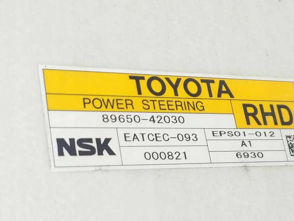 фото №6, Toyota rav 4 xa30 2008 модуль / блок управления усилителя руля